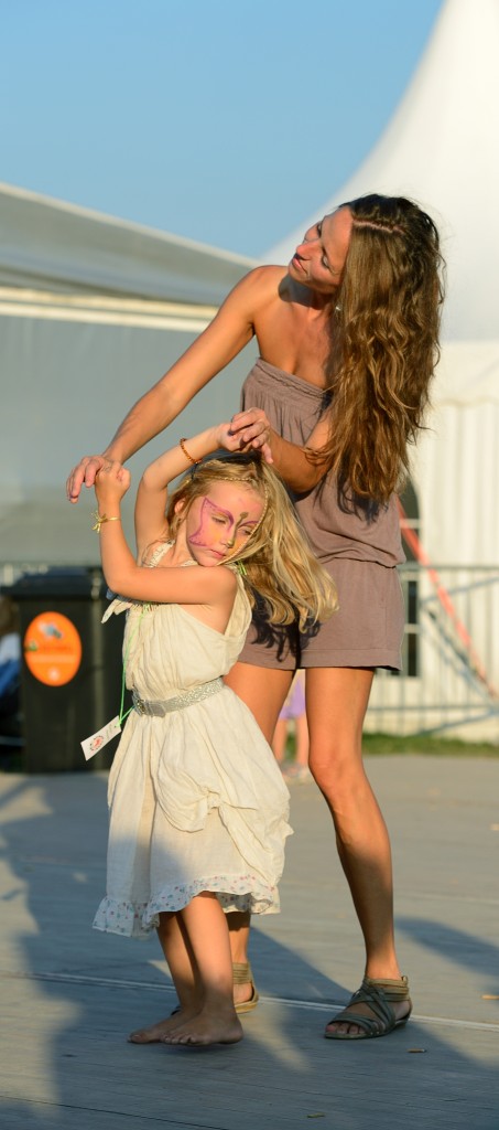 My daughter and me-dancing. photo by Felix Kubitza